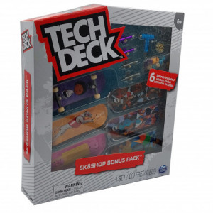 Set 6 mini placi skateboard, Tech Deck, Bonus Pack, Hopps - Img 2