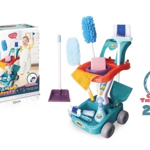 Set curatenie carucior cu 22 accesorii, MalPlay