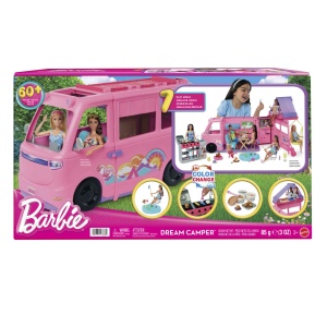 Set de Joaca Barbie Estate, Rulota cu Accesorii si Detalii Realiste
