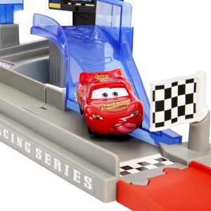 Set de joacă Cars, pistă de curse Piston Cup, masinuta inclusă, multicolor, 93x35.5x7.5cm - Img 7