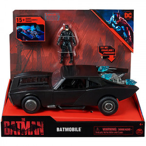 Set de joaca Film Batman - Figurina si Batmobil cu Lumini si Sunete