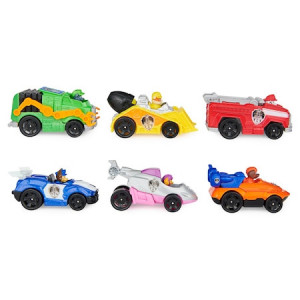 Set de joaca Paw Patrol - Movie Vehicles, 6 masinute metalice - Img 3