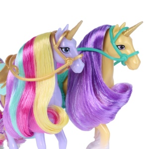 Set de joacă Spin Master Unicorn Academy, figurine detaliate și accesorii, multicolor, 25.40x40.64x7.62cm - Img 2