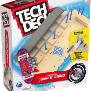 Set de Joaca Tech Deck, Pistă X-Connect, Jump N' Grind