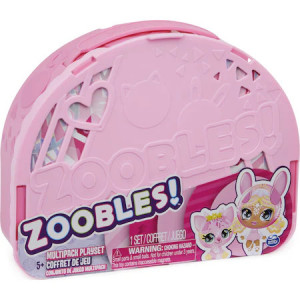 Set de joaca Zoobles - Depozitare Multipack, cu 3 figurine