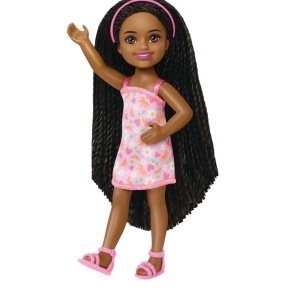 Set de Papusi Barbie Family and Friends, Chelsea, multicolor, 24x30.5x6.5cm - Img 8