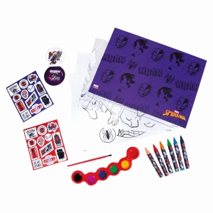 SET DE PICTURA GEANTA TRANSPARENTA SPIDER MAN EVERGREEN - Img 2