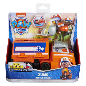 Set Figurina cu Vehicul Paw Patrol, Big Truck Pups, Zuma - Img 2