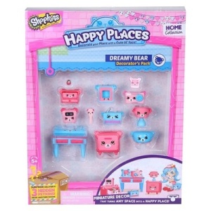 Set figurine Happy Places S1 Dreamy Bear, 5 ani+