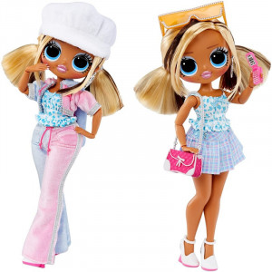 Set papusa L.O.L. Surprise! OMG Trendsetter Fashion Doll cu 20 de accesorii surpriza - Img 2