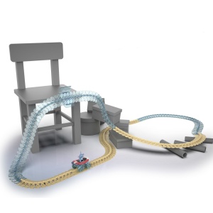 SMOBY DISNEY STITCH PISTA DE CURSE FLEXTREME SET - Img 5