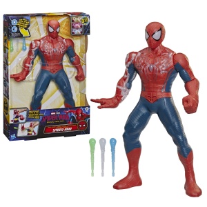 SPIDER MAN SET INCARCARE DE PUTERE CU FIGURINA SPIDER MAN SI ACCESORII 36.5CM