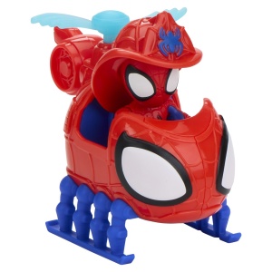 SPIDEY SI PRIETENII LUI UIMITORI MARVEL RESCUE WEBS SET CAMION DE POMPIERI CU FIGURINE SI ACCESORII - Img 10