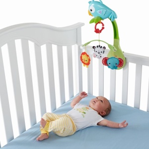 SUPORT PENTRU PATUT SI CARUCIOR PRIETENII DIN PADURE FISHER PRICE - Img 5