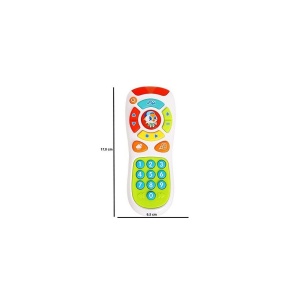 Telecomandă muzicală interactivă, Hola, butoane colorate, dimensiuni 36x19x16 cm, unisex - Img 5