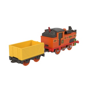 THOMAS LOCOMOTIVA MOTORIZATA NIA CU VAGON - Img 5