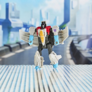 TRANSFORMERS CYBERWORLD ROBOT STARSCREAM CONVERTIBIL 10CM - Img 6