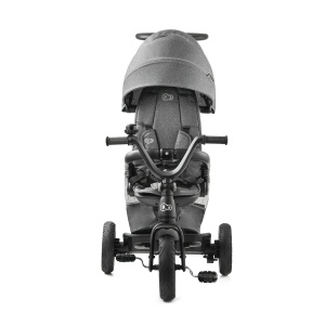 TRICICLETA KINDERKRAFT EASYTWIST, PLATINUM GREY - Img 7