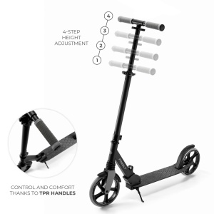 TROTINETA KINDERKRAFT FREELY, BLACK - Img 3