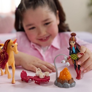 UNICORN ACADEMY SET FOC DE TABARA CU PAPUSA VALENTINA SI UNICORNUL CINDER CU ACCESORII - Img 3