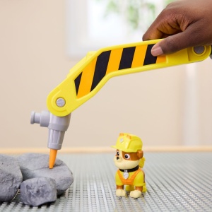 Vehicul tematic pentru copii Paw Patrol, Rubble si Buldozer Multifunctional 2in1 - Img 10
