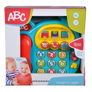 ABC TELEFON BEBE ALBASTRU