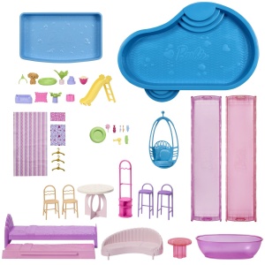BARBIE DREAM LAND CASUTA DE VIS CU ACCESORII - Img 5