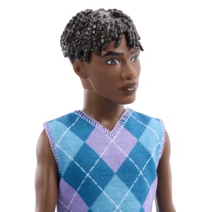 BARBIE PAPUSA BAIAT FASHIONISTAS CU PAR AFRO - Img 8