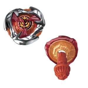 BEYBLADE X LET IT RIP SET LANSATOR SI ROATA HAMMER INCENDIO 3-70H - Img 7