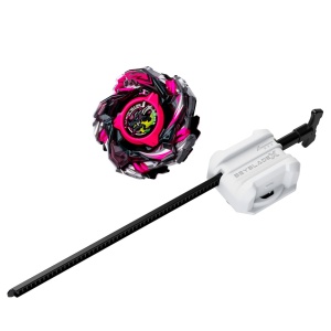 BEYBLADE X SET LANSATOR SI ROATA BLITZ BAHAMUT BK 1-50I - Img 3