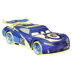 CARS GLOW RACERS MASINUTA METALICA DAN CARCIA SCARA 1 LA 55 - Img 2