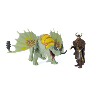 CUM SA ITI DRESEZI DRAGONUL INCERCAREA FLACARII SET DRAGON RUMBLEHORN SI FIGURINA STOICK - Img 3