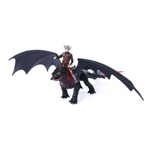 CUM SA ITI DRESEZI DRAGONUL INCERCAREA FLACARII SET DRAGON TOOTLESS SI FIGURINA HICCUP - Img 3