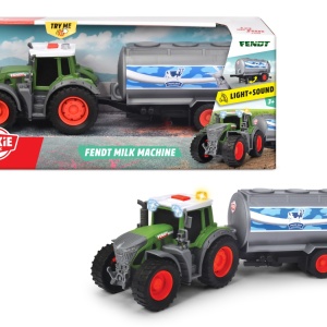 DICKIE FENDT TRACTOR CU CISTERNA DE LAPTE