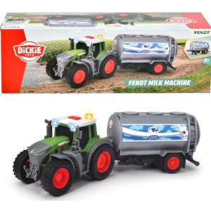 DICKIE FENDT TRACTOR CU CISTERNA DE LAPTE - Img 7