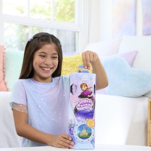 DISNEY FROZEN SPIN AND REVEAL PAPUSA ANNA CU EVANTAI - Img 4