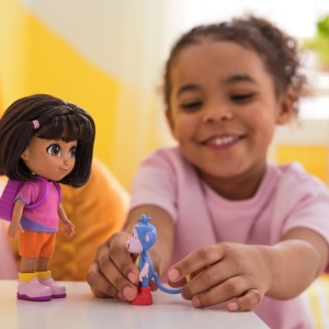 DORA SET CEI MAI BUNI PRIETENI PAPUSA DORA SI BOOTS CU ACCESORII - Img 5