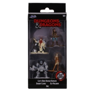 DUNGEONS DRAGONS SET 4 NANOFIGURINE 4CM