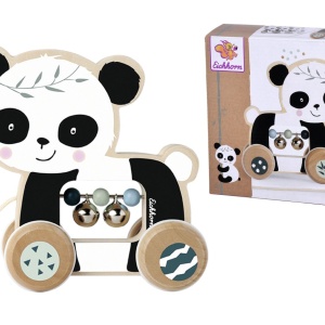 EICHHORN JUCARIE DE TRAS URSULET PANDA DE LEMN 15CM - Img 2