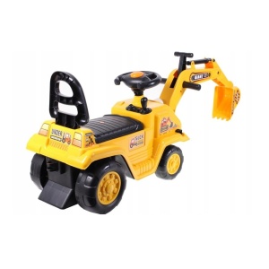 Excavator pentru copii Malplay Ride-On 2in1cu volan si manete