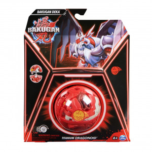 Figurina Bakugan Battle League, Deka, Titanium Dragonoid, 9cm