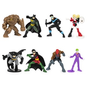 Figurină Batman, Spin Master, multicolor, 2 inci, set colecție  - Img 5