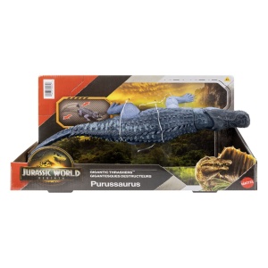 Figurină interactivă dinosaur Purussaurus, Jurassic World, set, dimensiuni 19x37x9cm - Img 2