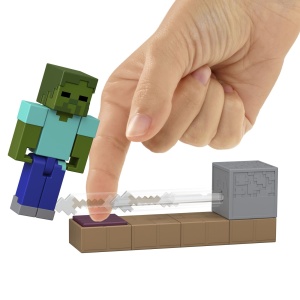 Figurina Minecraft Redstone Charged - Capcana cu sageti pentru zombi  - Img 3