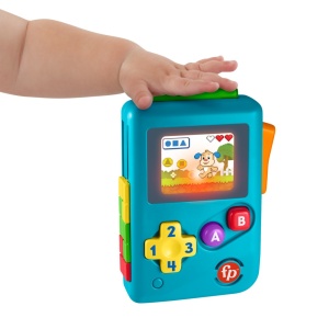 FISHER PRICE LAUGH&LEARN CONSOLA DE JOC INTERACTIVA IN LIMBA ROMANA - Img 5