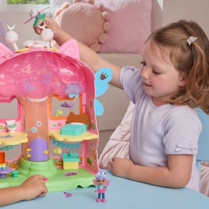 GABBYS DOLLHOUSE FAIRYLANDIA SET DE JOACA ZANA MAGICA FLUTTER CU FIGURINA GABBY INCLUSA - Img 5