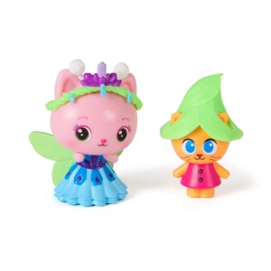 GABBYS DOLLHOUSE FILMUL SET 2 FIGURINE PISICUTA ZANA SI PISICUTA GNOME SI ACCESORII - Img 3