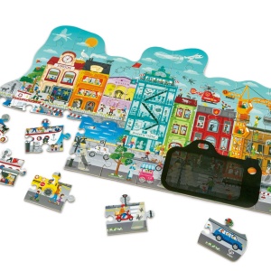 HAPE PUZZLE ORASUL ANIMAT - Img 2