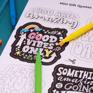 HAPPI HOBBI JURNAL ARTISTIC CU MARKERE NEON - Img 4