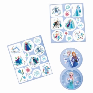 HAPPI HOBBI SET PICTURA GEANTA TRANSPARENTA FROZEN AVENTURA INGHETATA - Img 5